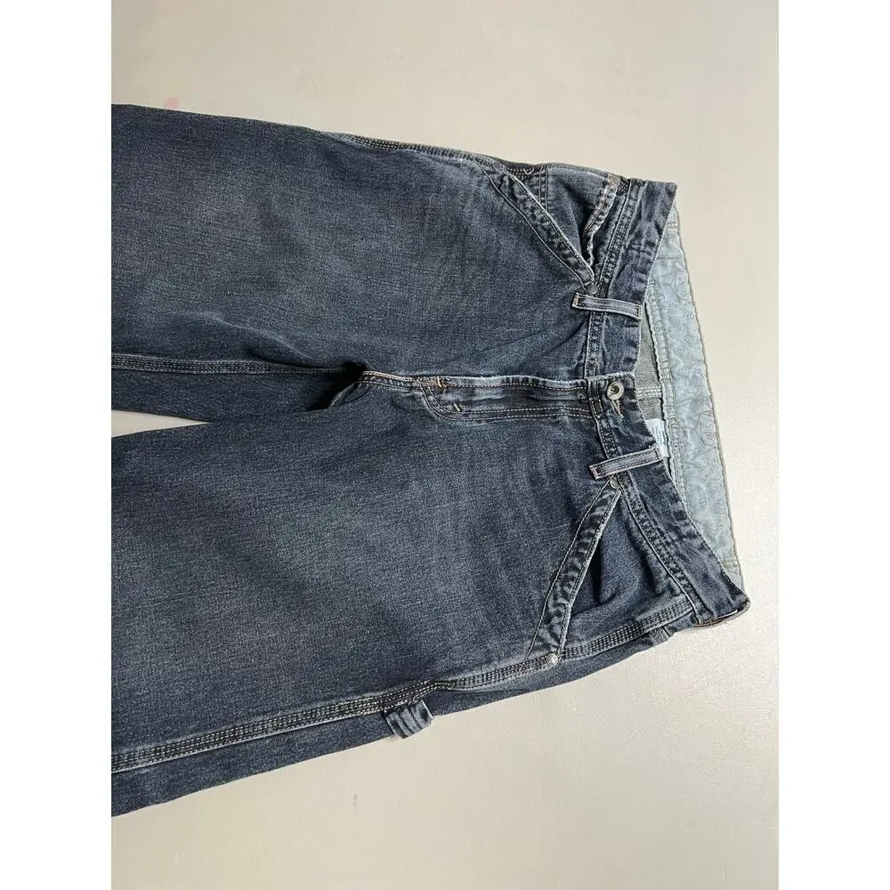Vintage Levi's‎ Carpenter Jeans W32 Vintage Y2K Cropped Wide Leg Workwear Denim